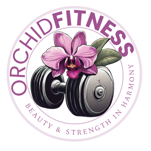 The logo for orchid fitness